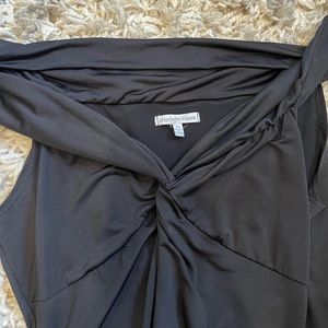 Charlotte Russe black fitted dress